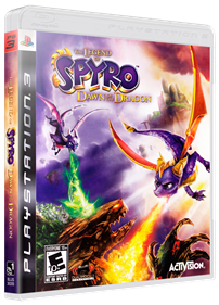 The Legend of Spyro: Dawn of the Dragon - Box - 3D Image