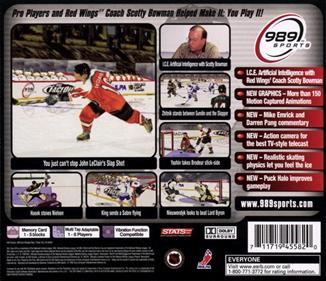 NHL FaceOff 2000 - Box - Back Image