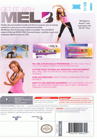 Get Fit with Mel B - Box - Back Image