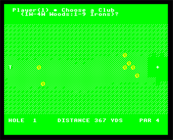 B.B.C. Golf - Screenshot - Gameplay Image