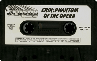 Erik: Phantom Of the Opera - Cart - Front Image
