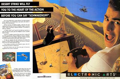 Desert Strike: Return to the Gulf - Advertisement Flyer - Front Image