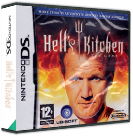 Hell's Kitchen: The Game - Box - 3D Image