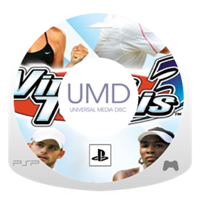 Virtua Tennis 3 - Fanart - Disc