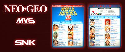 World Heroes 2 - Arcade - Marquee Image
