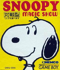 Snoopy's Magic Show - Box - Front Image
