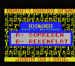 Rekenwonder - Screenshot - Game Select Image