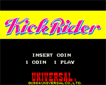 Kick Rider - Screenshot - Game Title Image