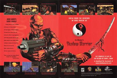 Shadow Warrior - Advertisement Flyer - Front Image