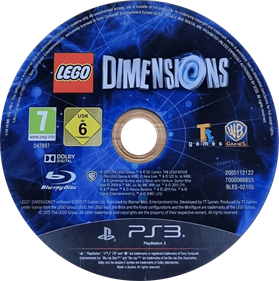 LEGO Dimensions - Disc Image
