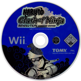 Naruto: Clash of Ninja Revolution - Disc Image