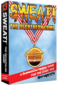 Sweat! The Decathlon Game - Box - 3D Image