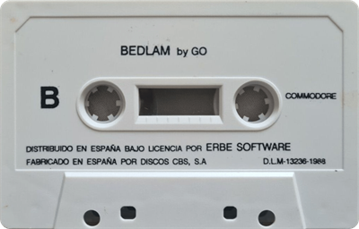Bedlam - Cart - Front Image