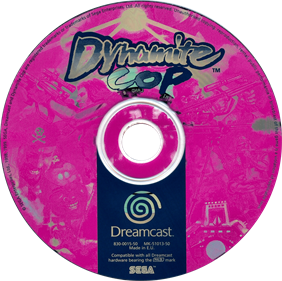 Dynamite Cop! - Disc Image