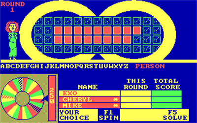 Wheel of Fortune: 2nd Edition - Screenshot - Gameplay Image