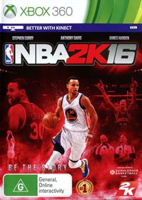 NBA 2K16 - Box - Front Image