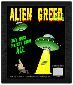 Alien Greed - Cart - Front Image