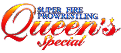 Super Fire Pro Wrestling: Queen's Special - Clear Logo Image