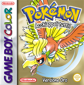 Pokémon Gold Version - Box - Front Image