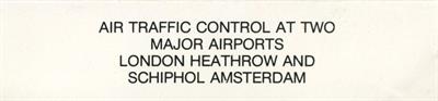 Heathrow International Air Traffic Control - Box - Back Image