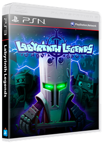 Labyrinth Legends - Box - 3D Image