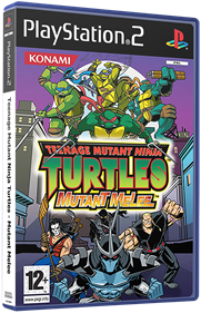 Teenage Mutant Ninja Turtles: Mutant Melee - Box - 3D Image