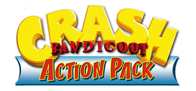 Crash Bandicoot Action Pack - Clear Logo Image