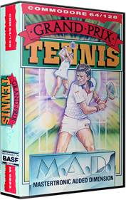 Grand Prix Tennis - Box - 3D Image