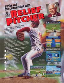 Relief Pitcher - Advertisement Flyer - Front Image