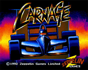 Carnage - Screenshot - Game Title Image