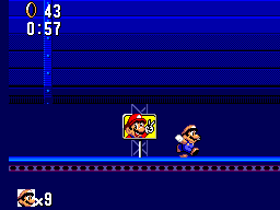 Mario in Sonic The Hedgehog
