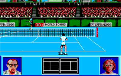 I Play: 3D Tennis - Screenshot - Gameplay Image
