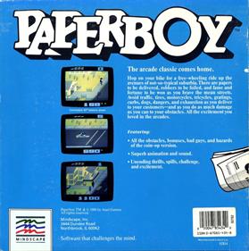 Paperboy - Box - Back Image