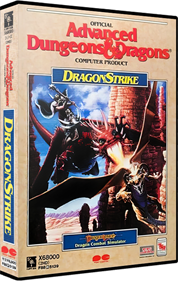 Advanced Dungeons & Dragons: DragonStrike - Box - 3D Image