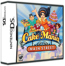 Cake Mania: Main Street - Box - 3D Image