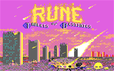 Rune: Tablets of Destinies - Screenshot - Game Title Image