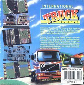 International Truck Racing - Box - Back Image