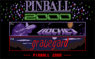 Pinball 2000 - Screenshot - Game Select Image