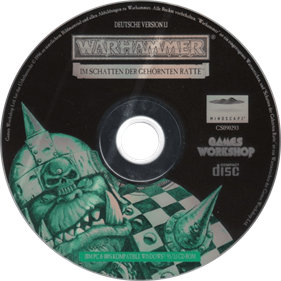 Warhammer: Shadow of the Horned Rat - Disc Image