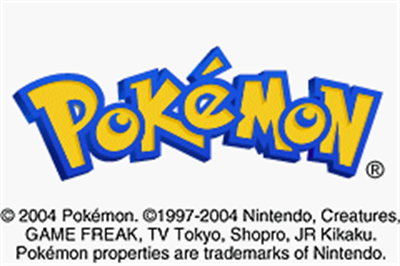 Game Boy Advance Video: Pokémon: Volume 1 - Screenshot - Game Title Image