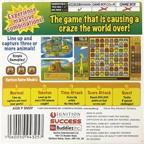 Zooo: Action Puzzle Game - Box - Back Image