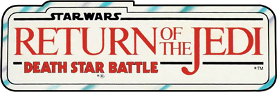 Star Wars: Return of the Jedi: Death Star Battle - Clear Logo Image