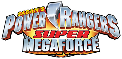 Power Rangers Super Megaforce - Clear Logo Image