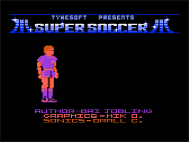 European Super Soccer - Screenshot - Game Title Image