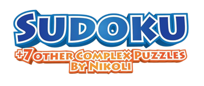 Sudoku + 7 Other Complex Puzzles by Nikoli - Clear Logo Image