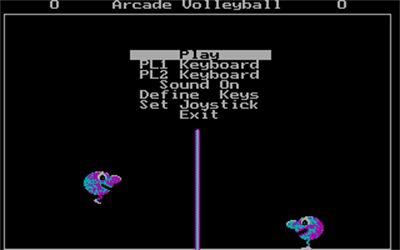 Arcade Volleyball - Screenshot - Game Title Image