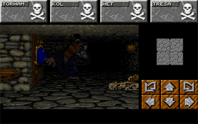 Dungeon Master II: The Legend of Skullkeep - Screenshot - Game Over Image