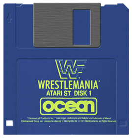 WWF Wrestlemania - Fanart - Disc Image