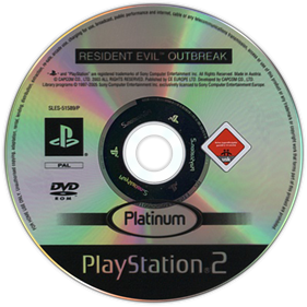 Resident Evil: Outbreak - Disc Image