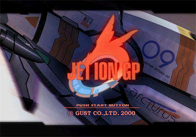 Jet Ion GP - Screenshot - Game Title Image